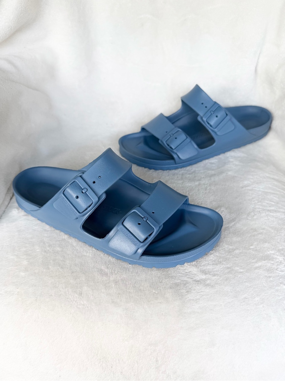 Birkenstock Arizona Essentials EVA Sandals Women Size 41 265 L10 M8 Slip Ons - Picture 2 of 13